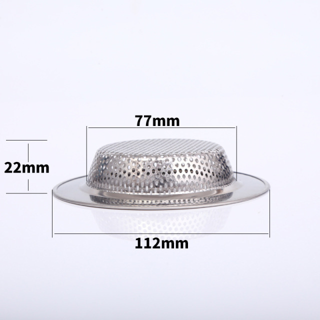 Sink Strainer for Most Kitchen Sink Drain Basket Double-Layer