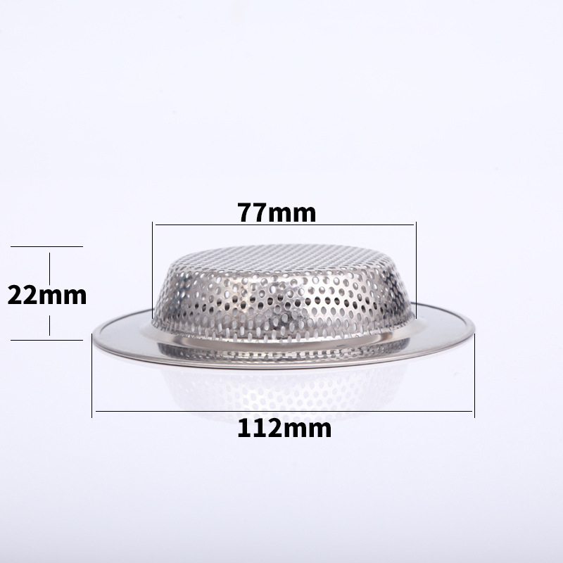 Sink Strainer for Most Kitchen Sink Drain Basket Double-Layer
