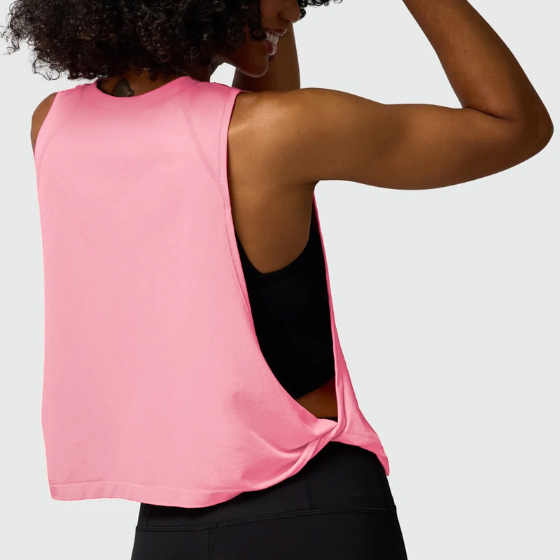 Women Cropped Tank Tops Sleeveless Loose Fit