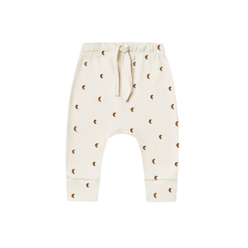 Cotton Baby Toddler Jogger Pants with Elastic Waistband