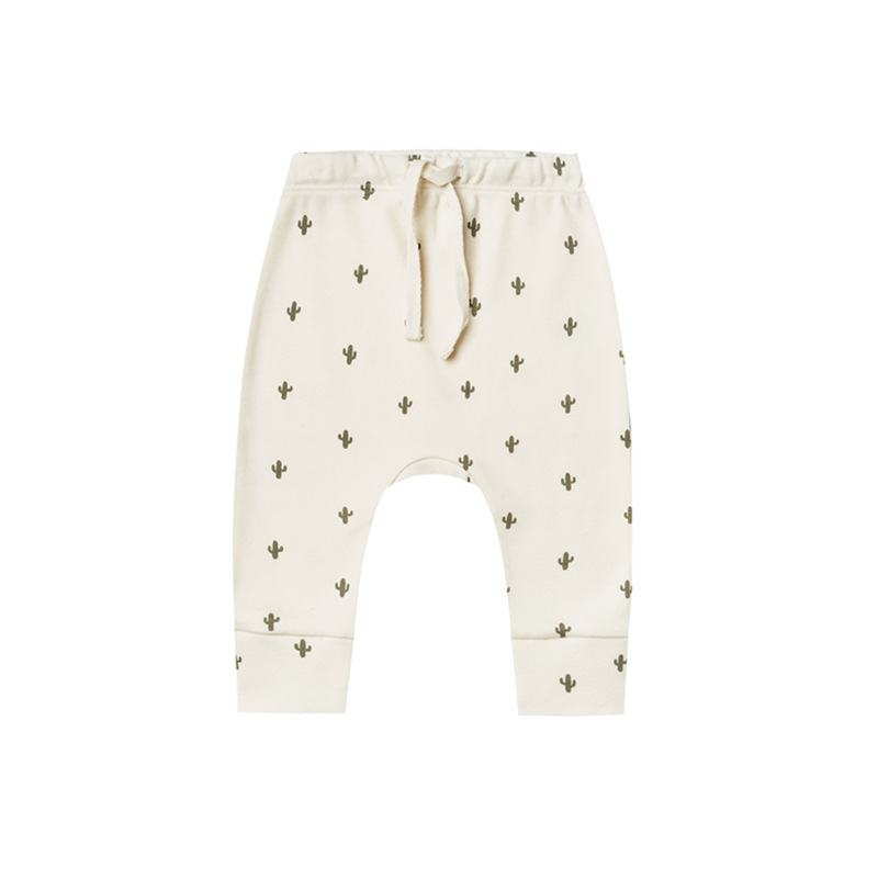 Cotton Baby Toddler Jogger Pants with Elastic Waistband