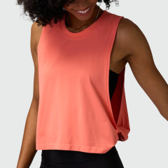 Women Cropped Tank Tops Sleeveless Loose Fit