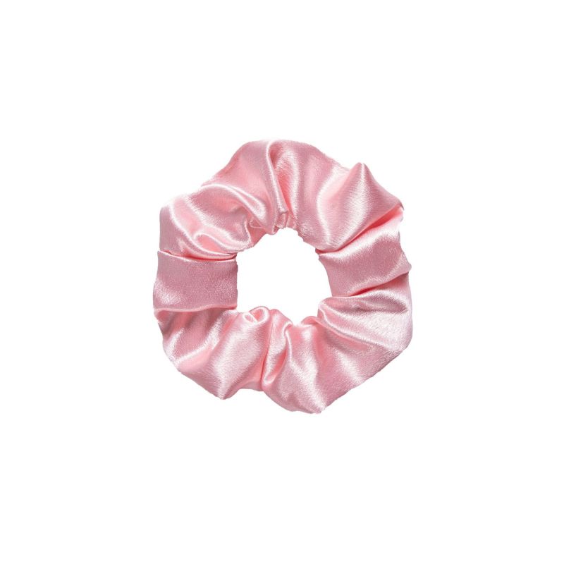 Satin Hair Scrunchies Silk Hair Ties No Damage Ponytail Holders