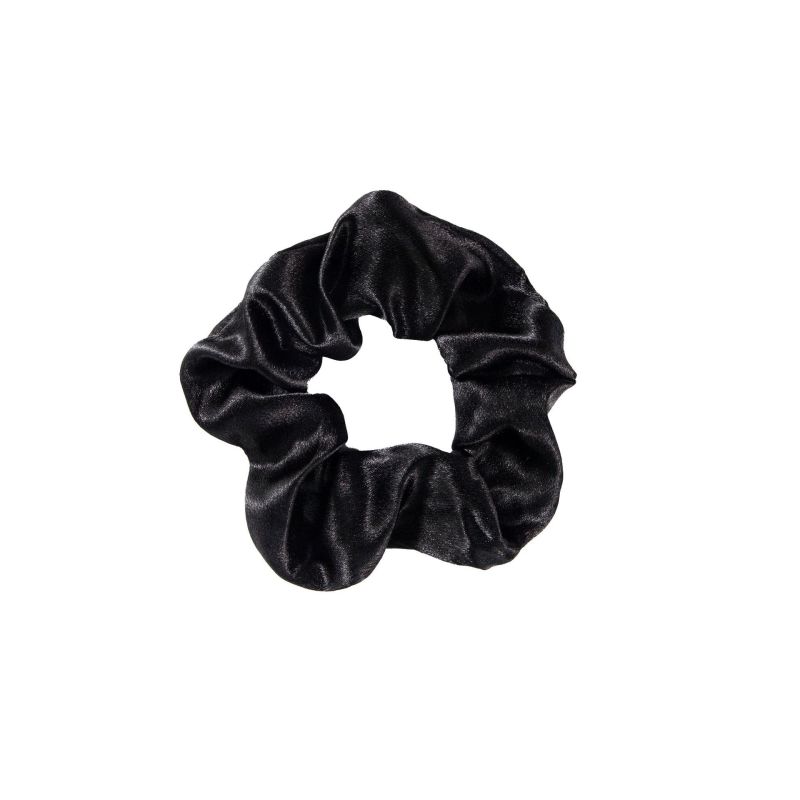Satin Hair Scrunchies Silk Hair Ties No Damage Ponytail Holders
