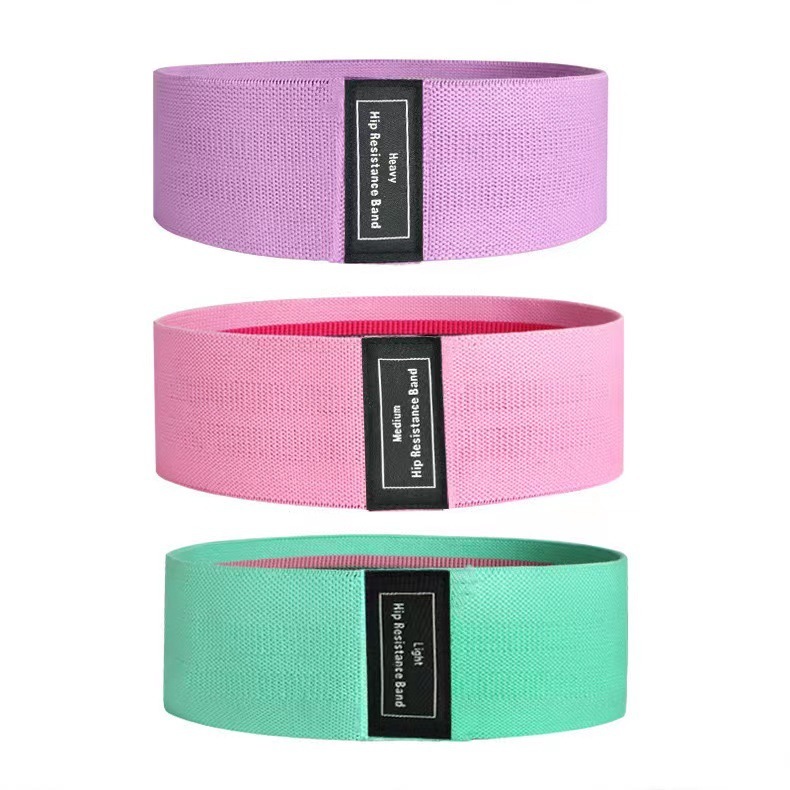 Resistance Bands Fabric Elastic for Working Out 3Pcs Booty Bands Set