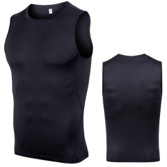 Men's Sleeveless Tank Top Vest Base Layer Athletic Compression Shirts