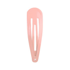 2 Inch Barrettes Women Metal Snap Hair Clips Multi-color Coated Craft