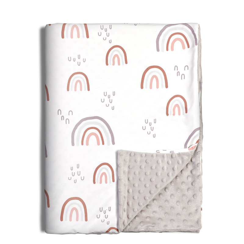 Baby Blankets Unisex Soft Nursery Stroller Crib Blanket Newborn Toddler