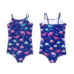 Girls One Piece Swimsuits Sport Halter Swimwear Beach Bathing Suit