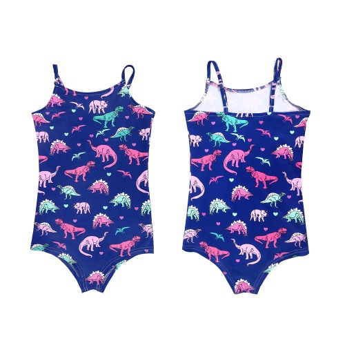 Girls One Piece Swimsuits Sport Halter Swimwear Beach Bathing Suit