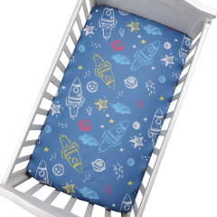Baby Cradle Fitted Bassinet Sheet Stretchy Ultra Soft Universal Fit Oval