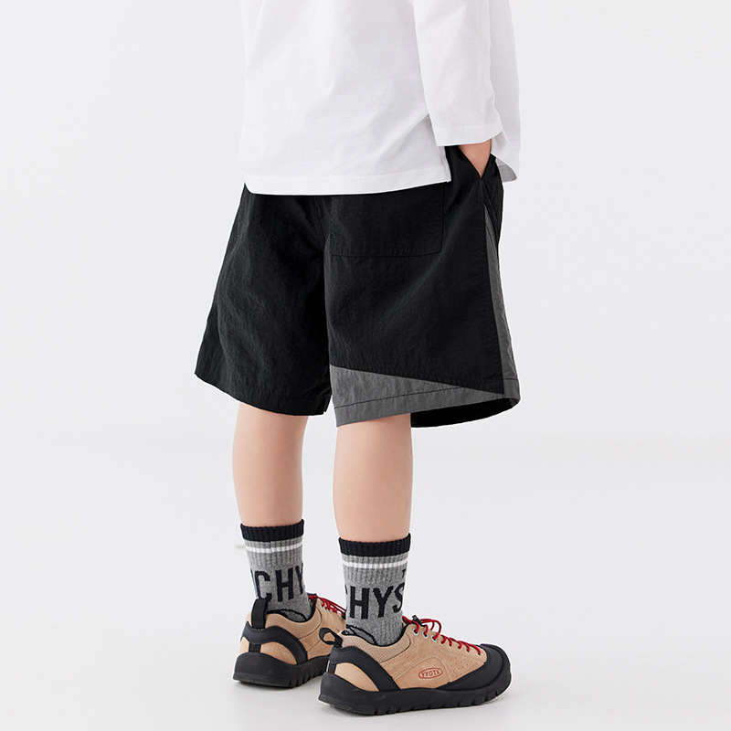 Boys Outdoor Athletic Shorts Quick Dry with Pockets Lightweight