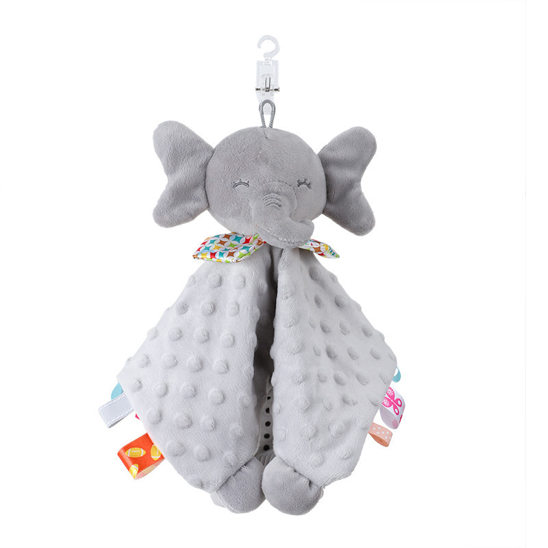 Babies Security Blanket Snuggle Toy Stuffed Animal for Infant and Toddler