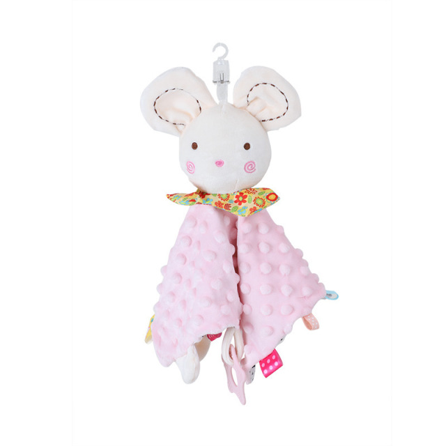 Babies Security Blanket Snuggle Toy Stuffed Animal for Infant and Toddler
