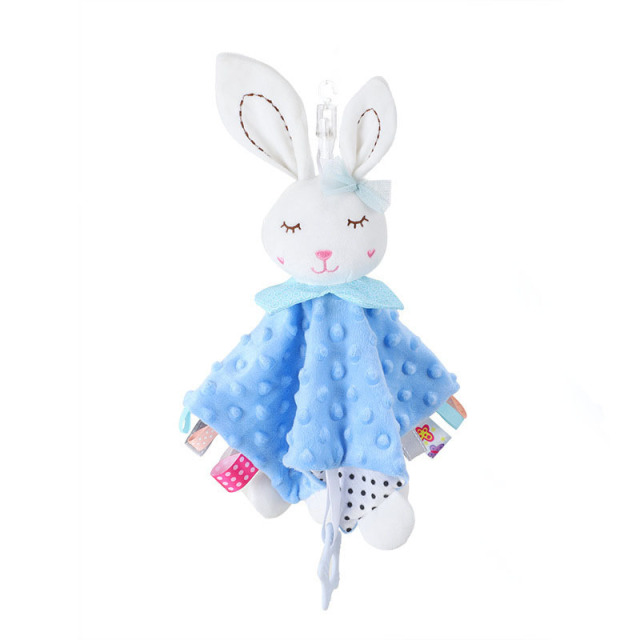 Babies Security Blanket Snuggle Toy Stuffed Animal for Infant and Toddler