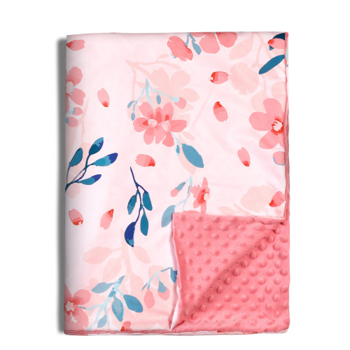 Baby Blankets Unisex Soft Nursery Stroller Crib Blanket Newborn Toddler