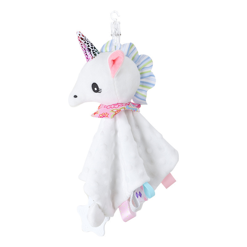 Babies Security Blanket Snuggle Toy Stuffed Animal for Infant and Toddler
