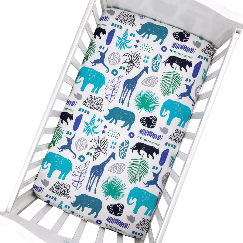 Baby Cradle Fitted Bassinet Sheet Stretchy Ultra Soft Universal Fit Oval