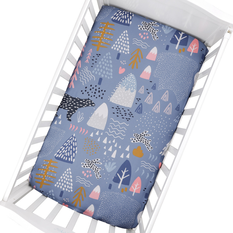 Baby Cradle Fitted Bassinet Sheet Stretchy Ultra Soft Universal Fit Oval