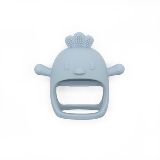 Baby Silicone Teething Mitten Chew Toy Anti Dropping Wrist Hand Teethers