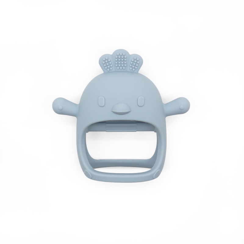 Baby Silicone Teething Mitten Chew Toy Anti Dropping Wrist Hand Teethers