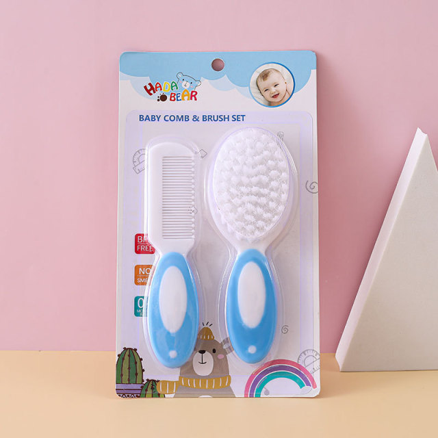 Baby Hair Brush and Comb Set for Newborns & Toddlers
