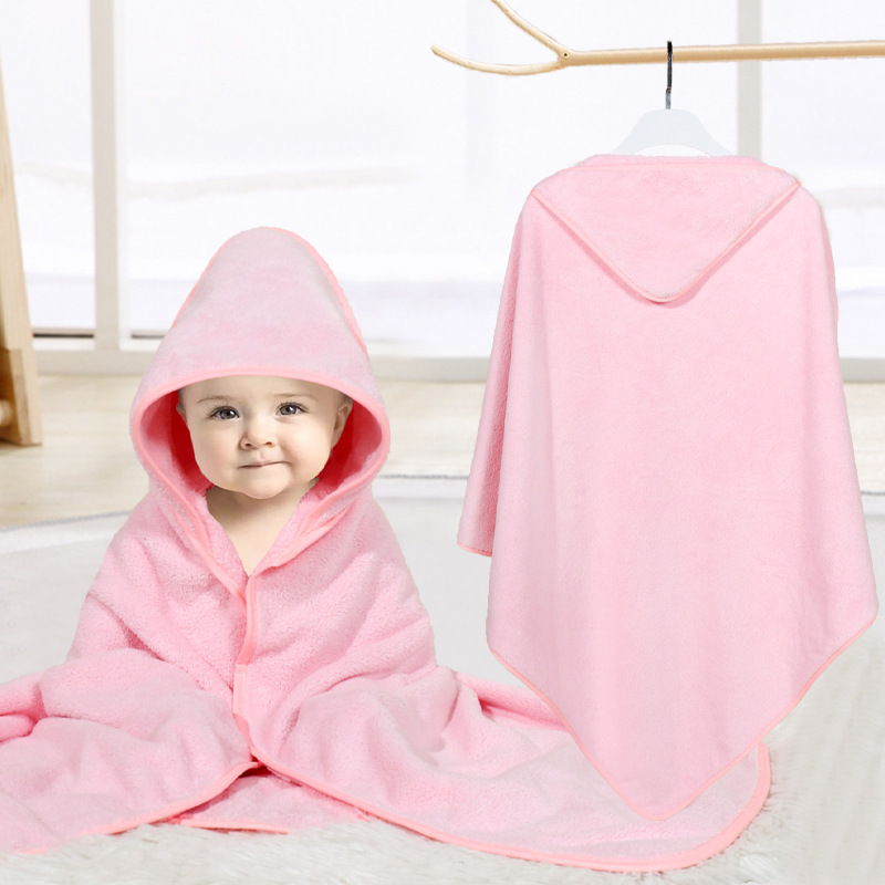 Baby Cotton Hooded Bath Towels for Newborn Soft and Absorbent