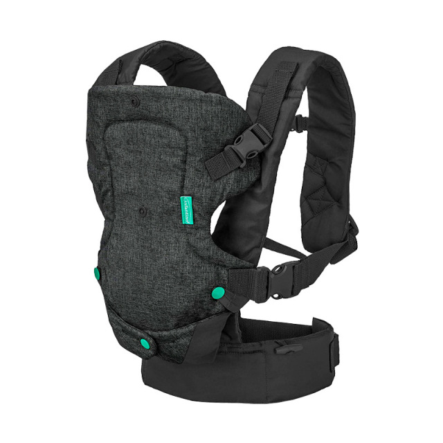 Baby 4-in-1 Carrier Ergonomic Convertible Adjustable Strap and Waist Belt
