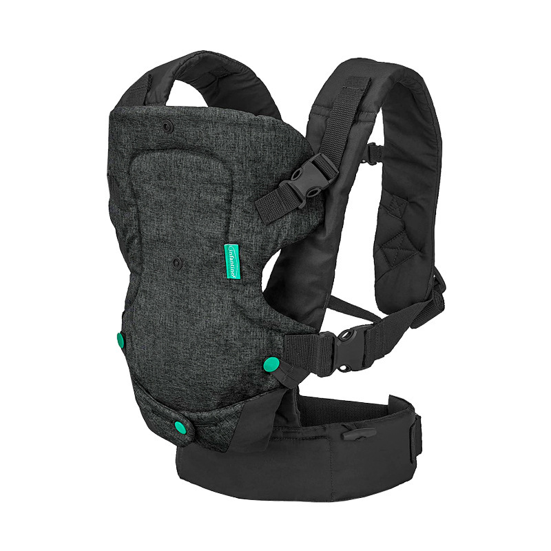 Baby 4-in-1 Carrier Ergonomic Convertible Adjustable Strap and Waist Belt