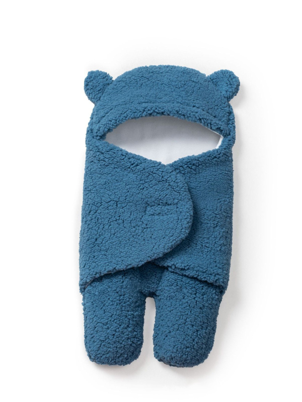Baby Cotton Plush Swaddle Blanket Soft Newborn Sleeping Wraps for Infant