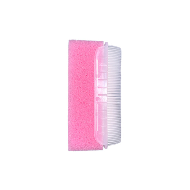 Baby Bath Sponges Soft Foam Sensory Scrubber with Bristle Brush