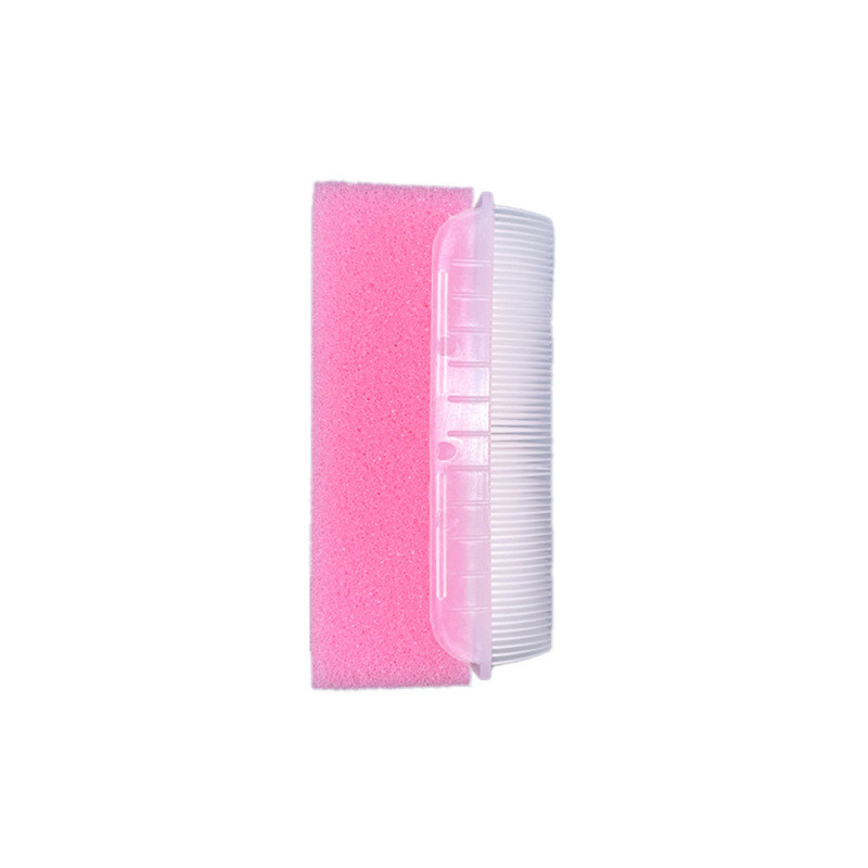 Baby Bath Sponges Soft Foam Sensory Scrubber with Bristle Brush