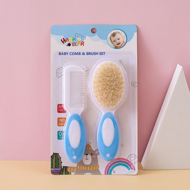 Baby Hair Brush and Comb Set for Newborns & Toddlers