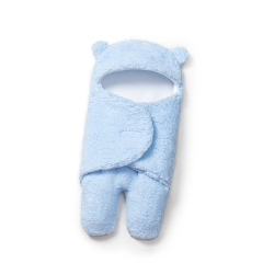 Baby Cotton Plush Swaddle Blanket Soft Newborn Sleeping Wraps for Infant