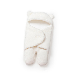 Baby Cotton Plush Swaddle Blanket Soft Newborn Sleeping Wraps for Infant
