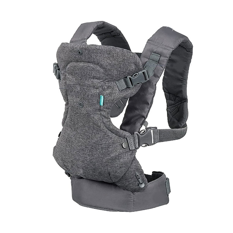 Baby 4-in-1 Carrier Ergonomic Convertible Adjustable Strap and Waist Belt