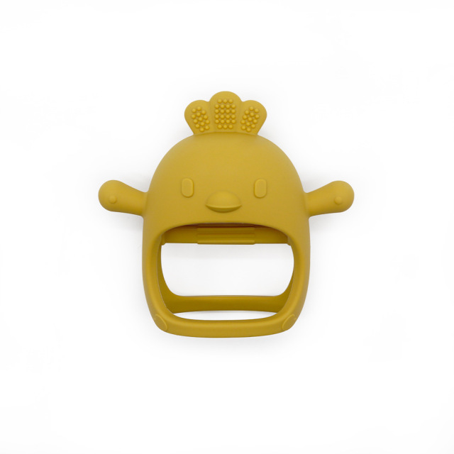 Baby Silicone Teething Mitten Chew Toy Anti Dropping Wrist Hand Teethers