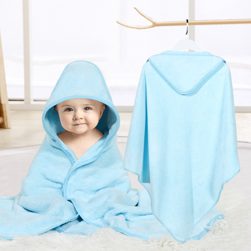 Baby Cotton Hooded Bath Towels for Newborn Soft and Absorbent