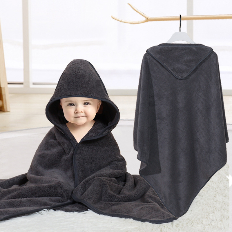 Baby Cotton Hooded Bath Towels for Newborn Soft and Absorbent