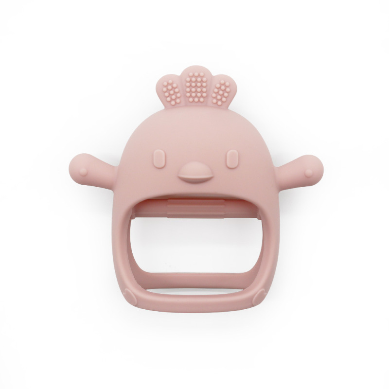 Baby Silicone Teething Mitten Chew Toy Anti Dropping Wrist Hand Teethers