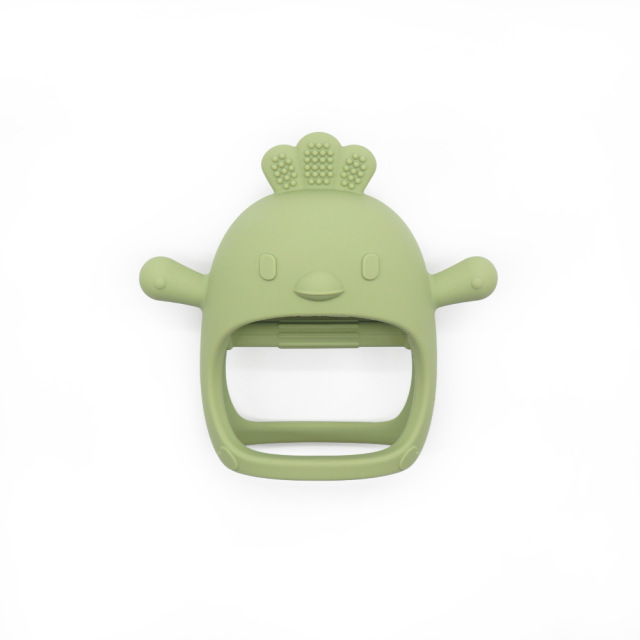 Baby Silicone Teething Mitten Chew Toy Anti Dropping Wrist Hand Teethers