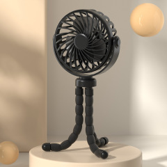 Baby Stroller Fan Clip Flexible Tripod Mini Portable Fan for Travel