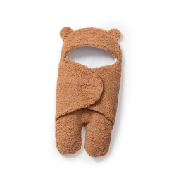 Baby Cotton Plush Swaddle Blanket Soft Newborn Sleeping Wraps for Infant
