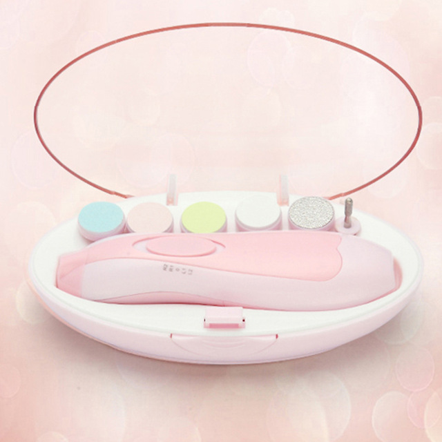 Baby Electric Nail File Extra 5 Replacement Tools Baby Toes and Fingernails Clipper