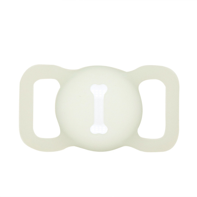 Soft Silicone Airtag Dog Collar Holder Anti-Lost