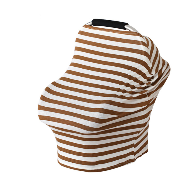 Baby Cotton Stroller Cover Soft Nursing Cover for Breastfeeding High Stretchy