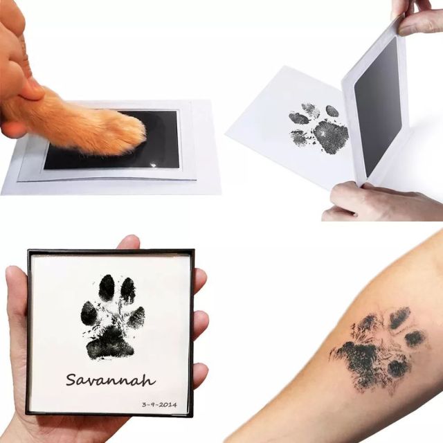Paw Print Stamp Pad Ink Pad Impression Making Kit Keepsakes