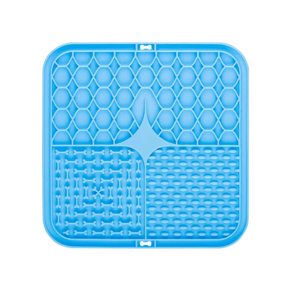 Pet Slow Feeder Lick Pad with Suction Cups Calming Mat