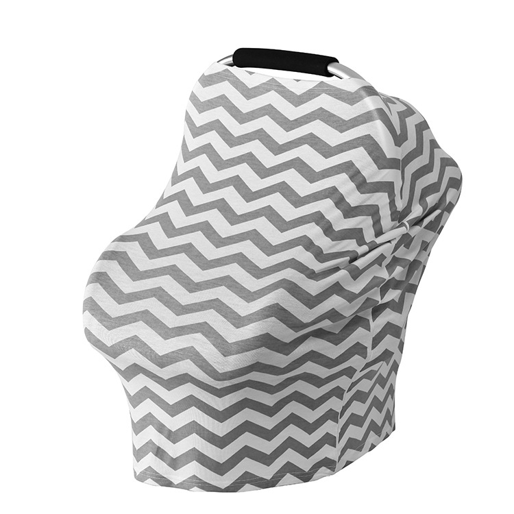 Baby Cotton Stroller Cover Soft Nursing Cover for Breastfeeding High Stretchy