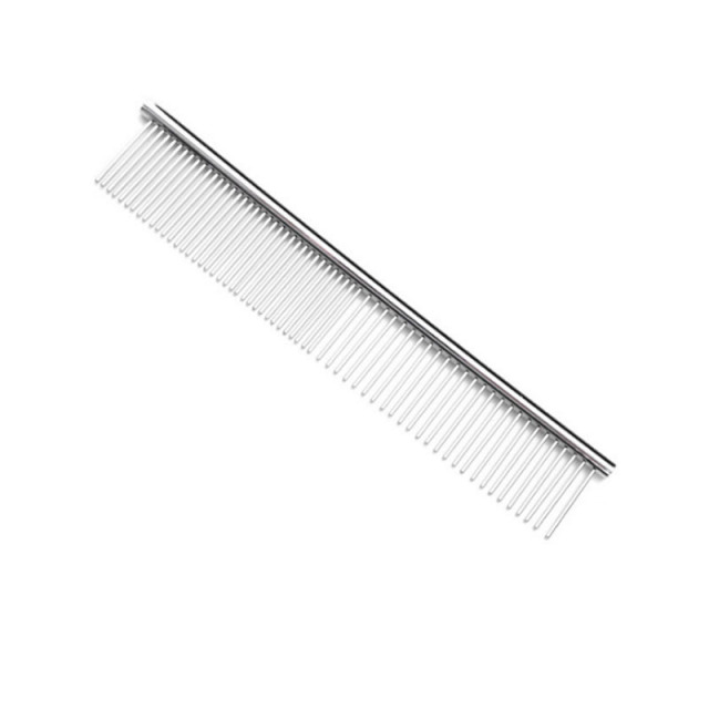 Dog Stainless Steel Grooming Scissors Comb Kit with Safety Round Tips